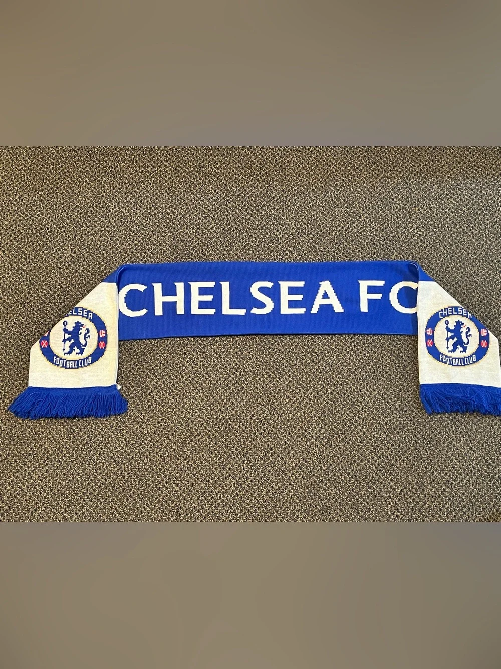 Chelsea FC Blue Soccer Supporter Scarf